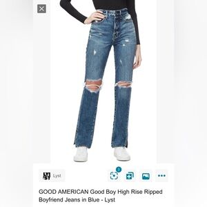 Good American Good Boy Jeans